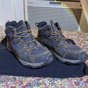 Red Wing Irish Setting Work Hiking Boots Men's Size 9 Grey Brown Orange